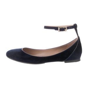Chloe dark blue ballet flats